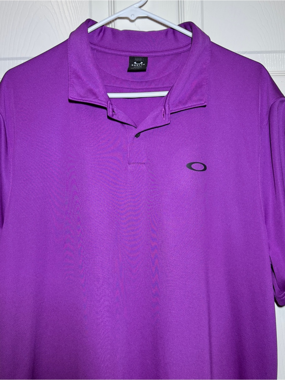 Oakley Men's Icon TN Protect RC Performance Polo Regular Fit Purple 2XL